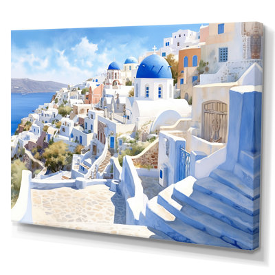 Grecque Santorini Odyssey II - Grèce, art mural