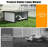 Robot Lawn Mower Garage, Weatherproof Shelter for Robotic Mower Charging Station, Durable PP Panel for Outdoor Use