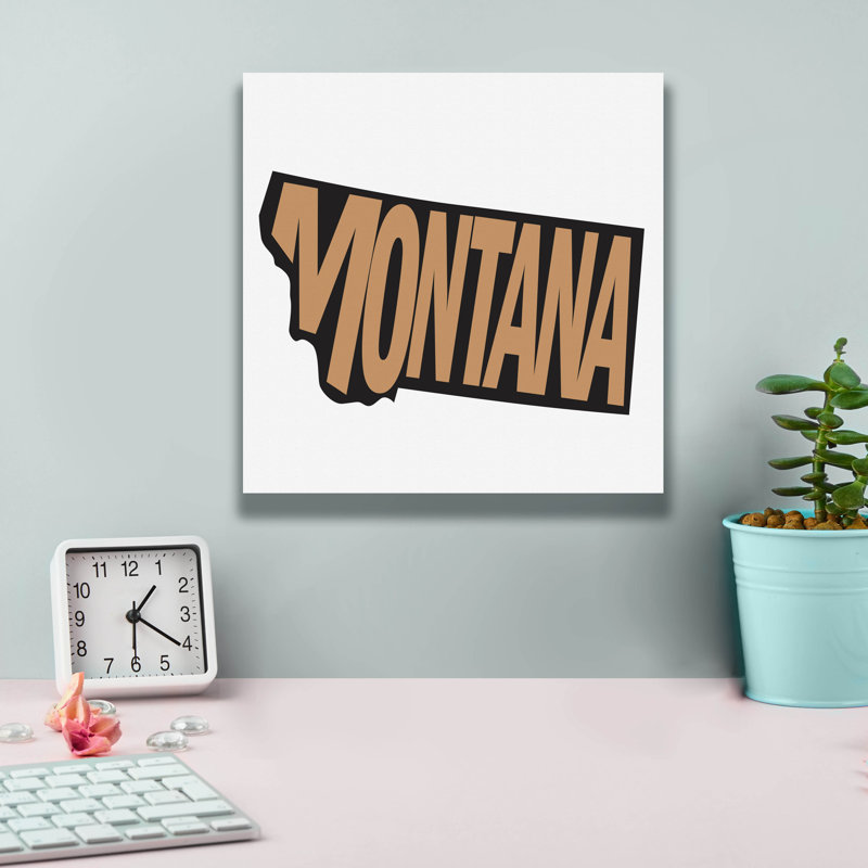 «Montana 2» par Art Licensing Studio, art mural sur toile