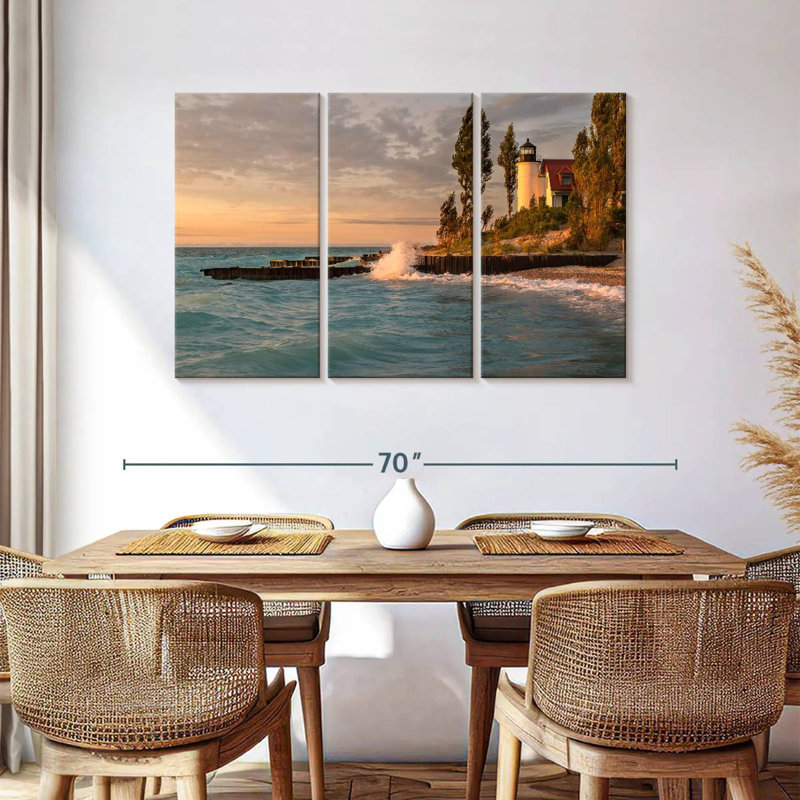 Phare Aletra Point Betsie, H 36 po x l 57 po