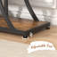 Console, table d'entrée étroite pour le couloir, table de vestibule mince brune et noire avec tablette de rangement, table d'entrée compacte pour petits espaces