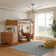 Nourison Washable Charm 2'2" x 8' Blue Ivory Modern Indoor Rug