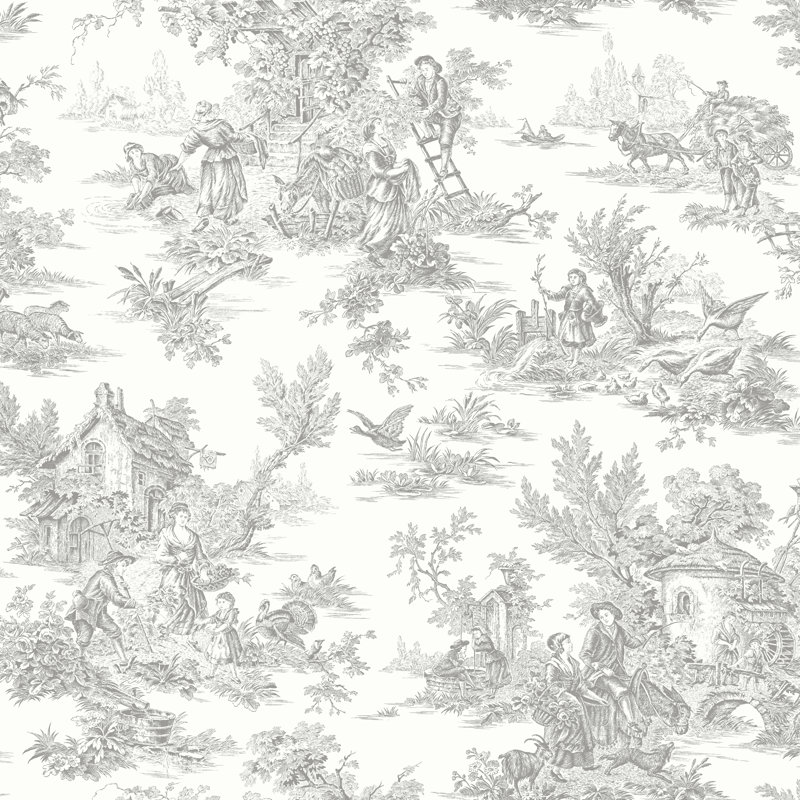 33' L x 20.5" W Wallpaper Roll