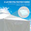 Housse universelle d'hiver pour mur latéral de pavillon de jardin-102287476