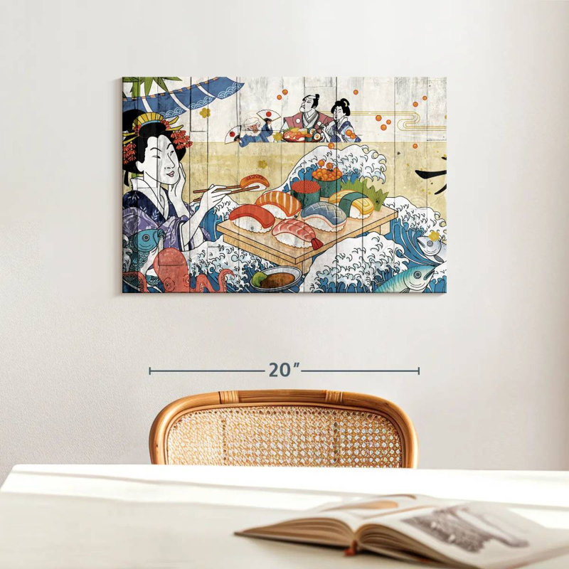 Yarlin Japanese Classic, 16" H x 24" W