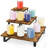 3 Tier Wooden Retail Display Shelves, Portable Display Rack For Retail Counter Top Craft Shows Tradeshows, 3 Step Corner Tiered Table Display Tower Stand For Cupcake Jewellery Display