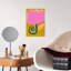 «Funky Tulip», art floral abstrait coloré et audacieux-1743118354