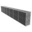 Mur de soutènement Gabion en acier galvanisé 236,2 x 19,7 x 39,4 po-124892031
