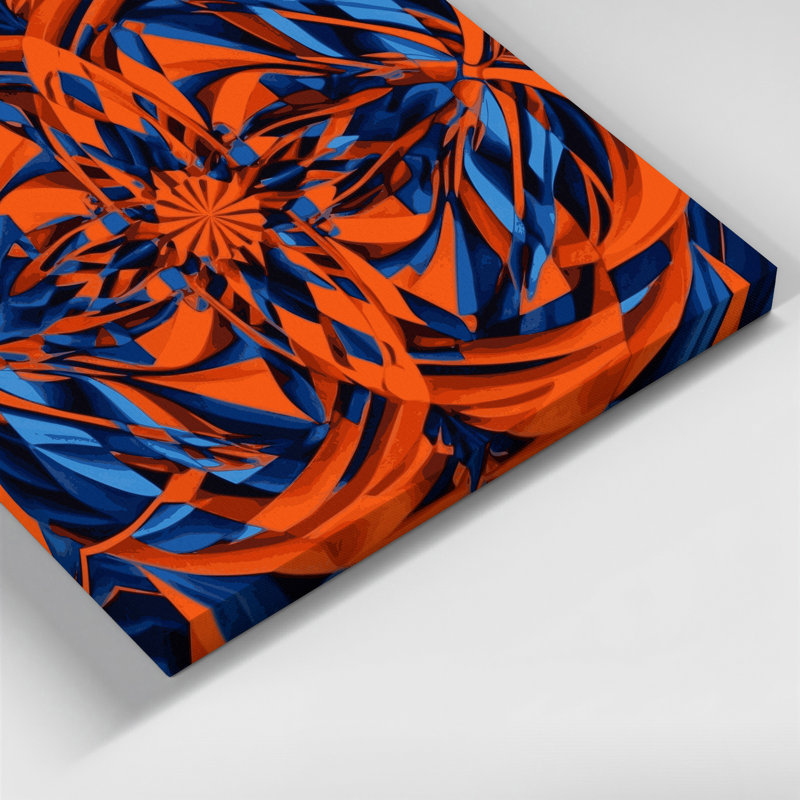 Art mural sur toile Op Art 11, H 11 po x l 14 po