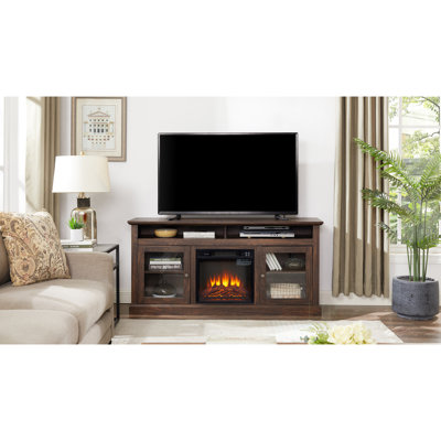 Meuble télé, console de divertissement pour téléviseur de 65 po ou moins Idara
