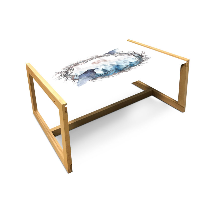 Jagoba Sled Coffee Table, 90cm H x 62cm W x 40cm D