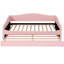 Lit de jour simple tapissier moderne avec lit gigogne flexible et éclairage de chambre rose pour petits appartements-1041666659-1041666657