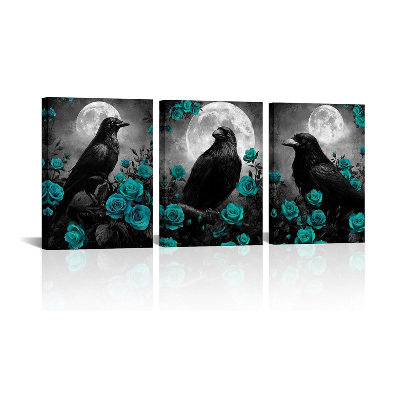 3 Piece Wrapped Canvas Wall Art
