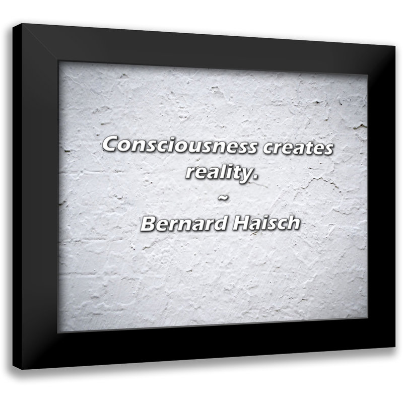 Bernard Haisch Citation: La conscience crée la réalité.