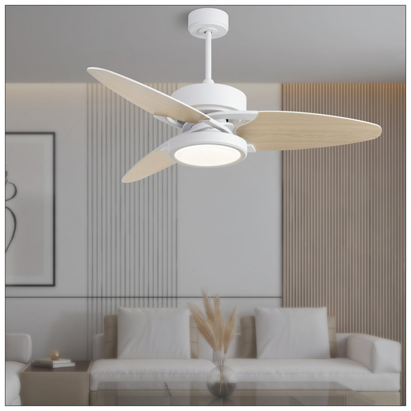 Light Pro In. Ventilateur de plafond intelligent à DEL avec télécommande