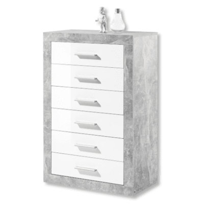 Caisley 66cm W 6 - Drawer Chest of Drawers