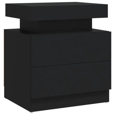 Bedside Cabinet 45x35x52 cm Engineered Wood