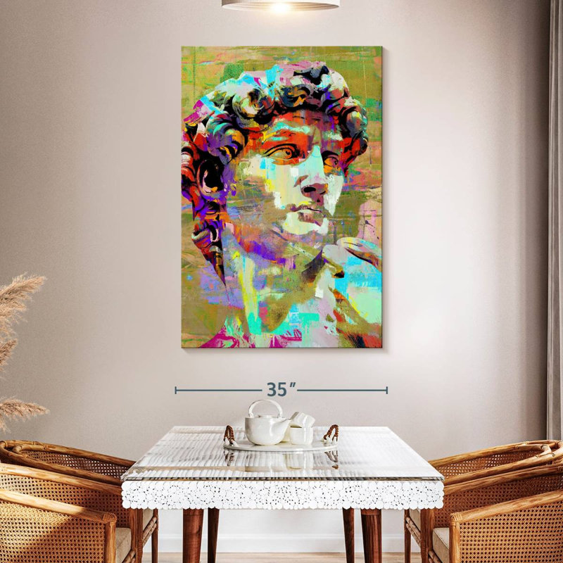 Leisha Michelangelo David III, H 51 po x l 34 po