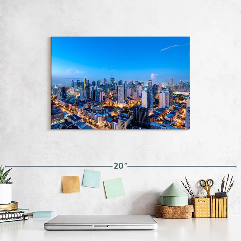 Sireci Makati Business District, 8" H x 12" W