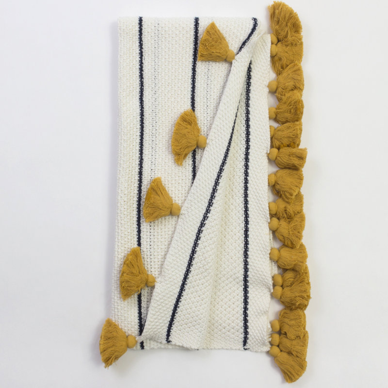Knitted Throw Blanket