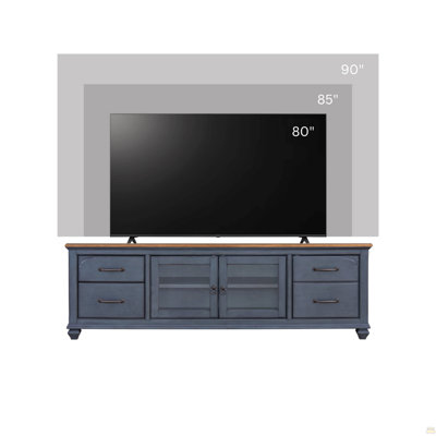 Meuble télé 84 po pour téléviseur de 90 po ou moins, aucun assemblage requis