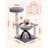Courteny 35.4'' H Cat Tree