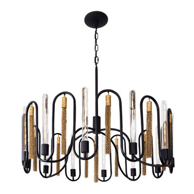 Darden 12 - Light Geometric Chandelier