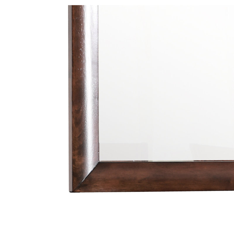 Miroir moderne cappuccino pour rehausser la commode