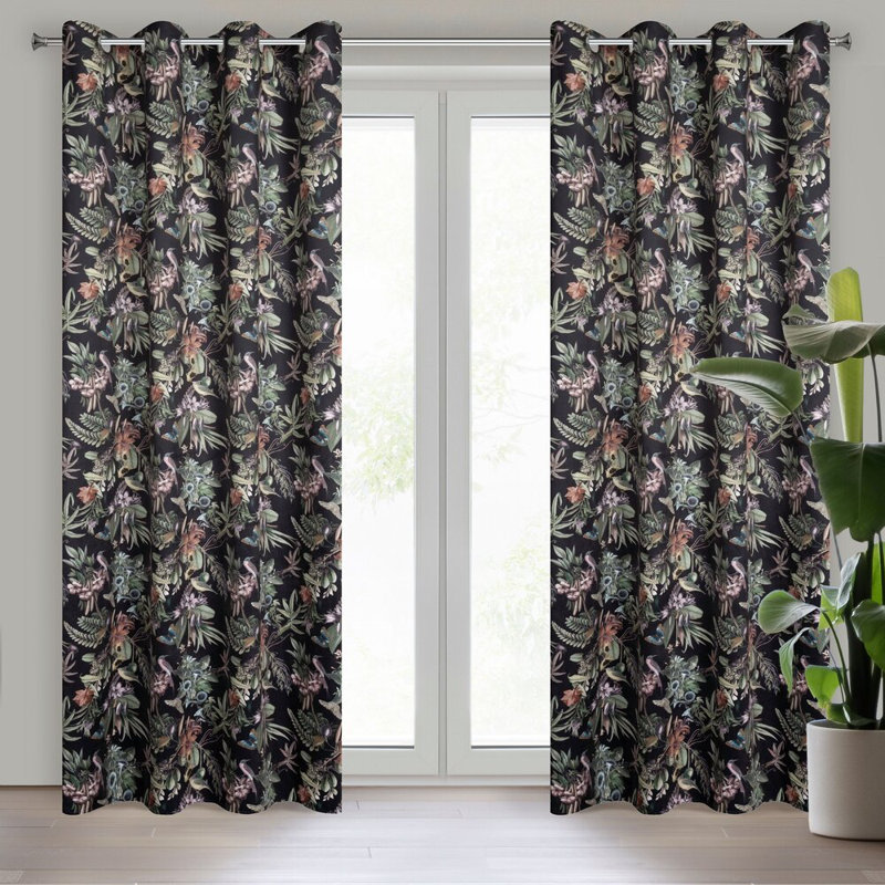 Clabaugh Blackout Curtain Single Panel