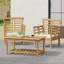 2 chaises club + table