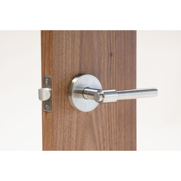 Alpine Lever 09 Passage Set With Round Rose