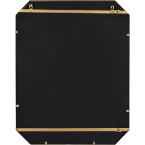 Everly Quinn Winfred Metal Rectangle Wall Mirror & Reviews | Wayfair