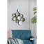 Décoration murale contemporaine en métal 24,5 "X 18"