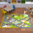 Kids Playmat Car Country Farm Construction Fun Learning Game Play Kids Carpet Classroom Playroom Mat-919869853