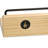 Aldervale Wood & Metal Floating Display Shelf