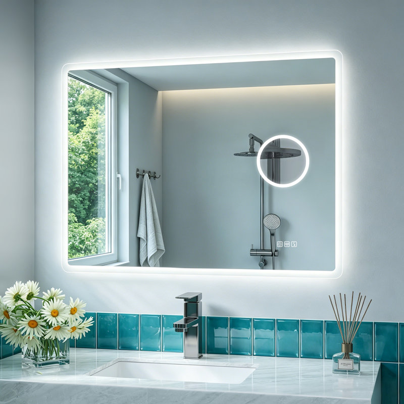 Rectangle Mirror, 80 cm H x 60 cm W