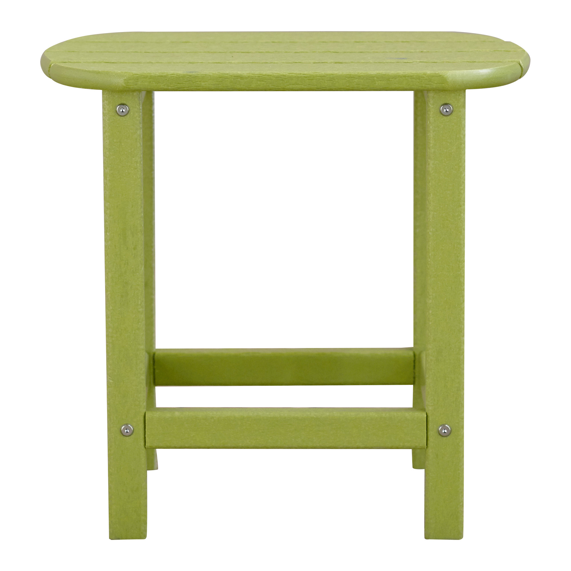 POLYWOOD South Beach 26" Counter Side Table, Lime