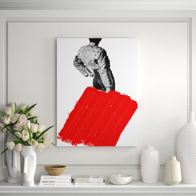 The Matador Print, 24" H x 24" W x 2.5" D