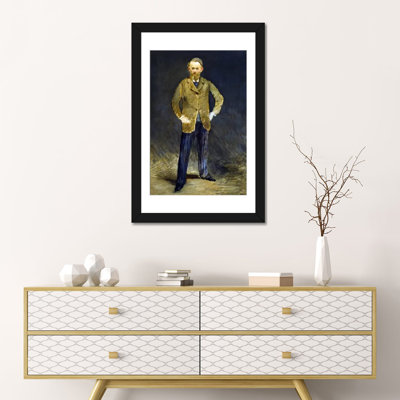 «The Self Portrait» par Edward Manet - Impression sur toile tendue sur toile tendue avec châssis