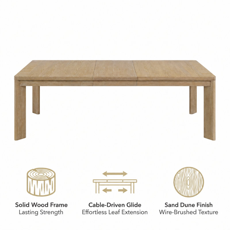 Ashal 72'' Long and 42'' Wide Rectangular Dining Table