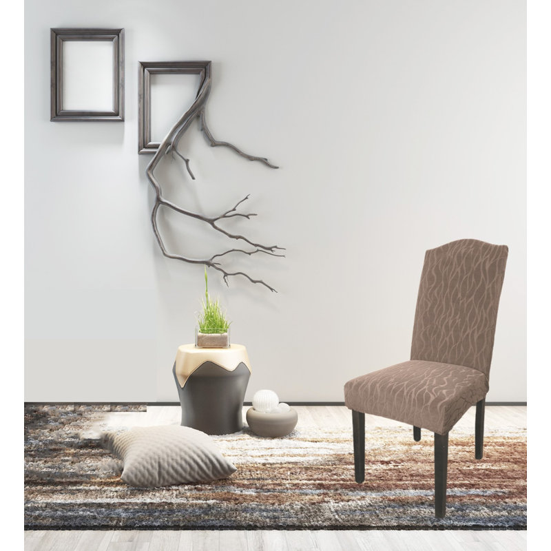 Housse extensible pour chaise de salle à manger, Taupe