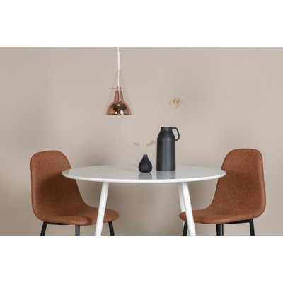 Kelita 1 - Light Copper Dome Pendant