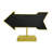 Tableau noir sur pied flèche-2138500509
