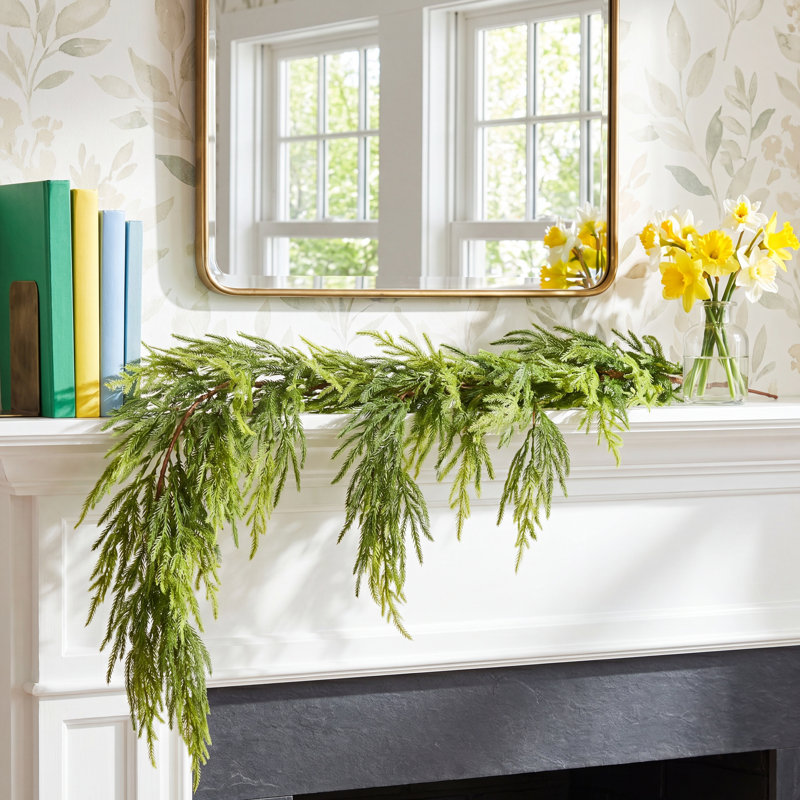 4" Norfolk Pine Christmas Garland