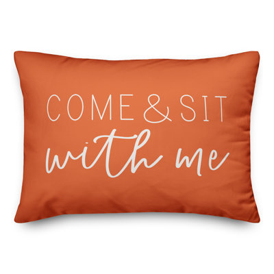 Outdoor Reversible Throw Pillow