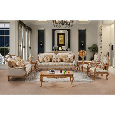 6 Piece Living Room Set by Infinity Furniture Import