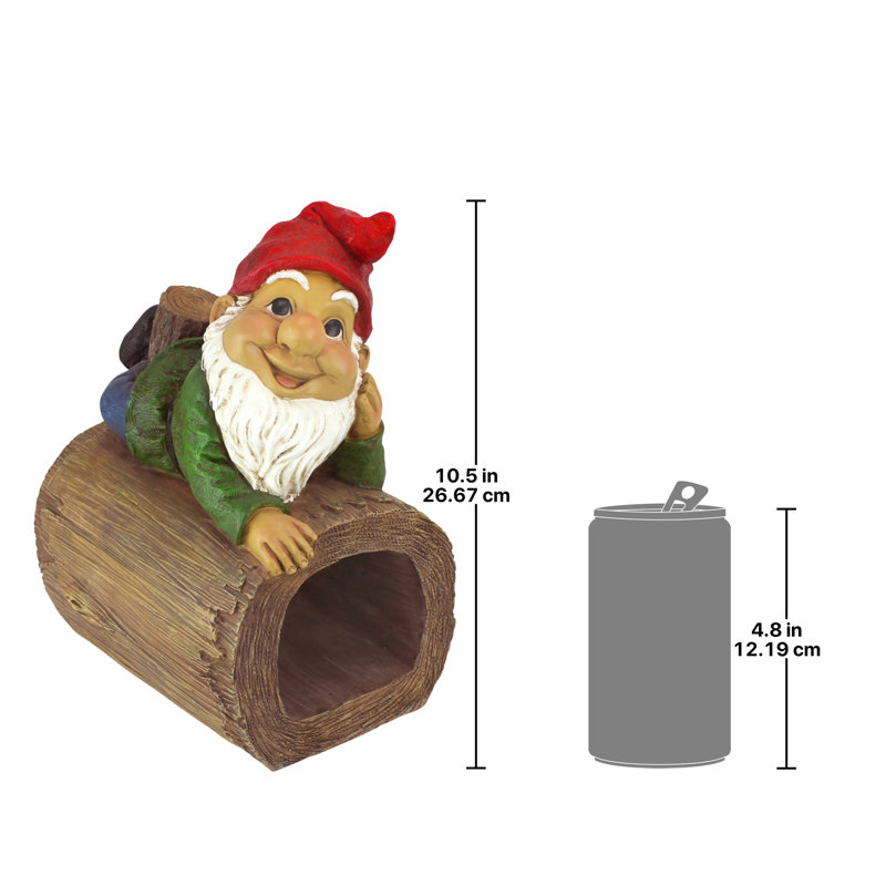 Statue de gouttière orageuse Gnome