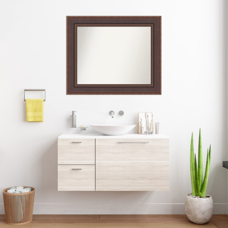 Miroir mural de salle de bain Moab, 29,5 po x 35,5 po