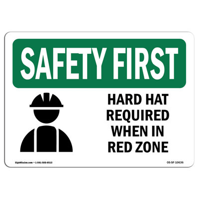 Safety First Sign