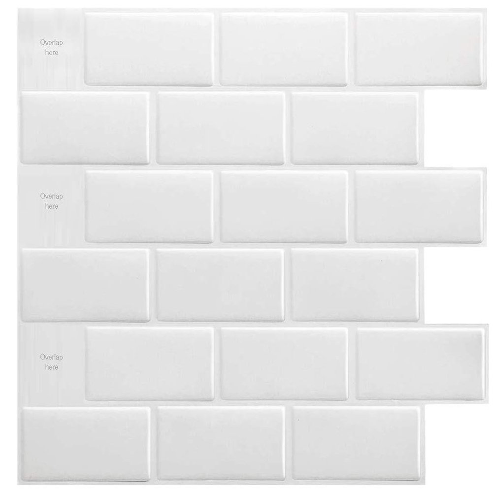 Addy 30.5cm x 30.5cm PVC Peel & Stick Mosaic Tile